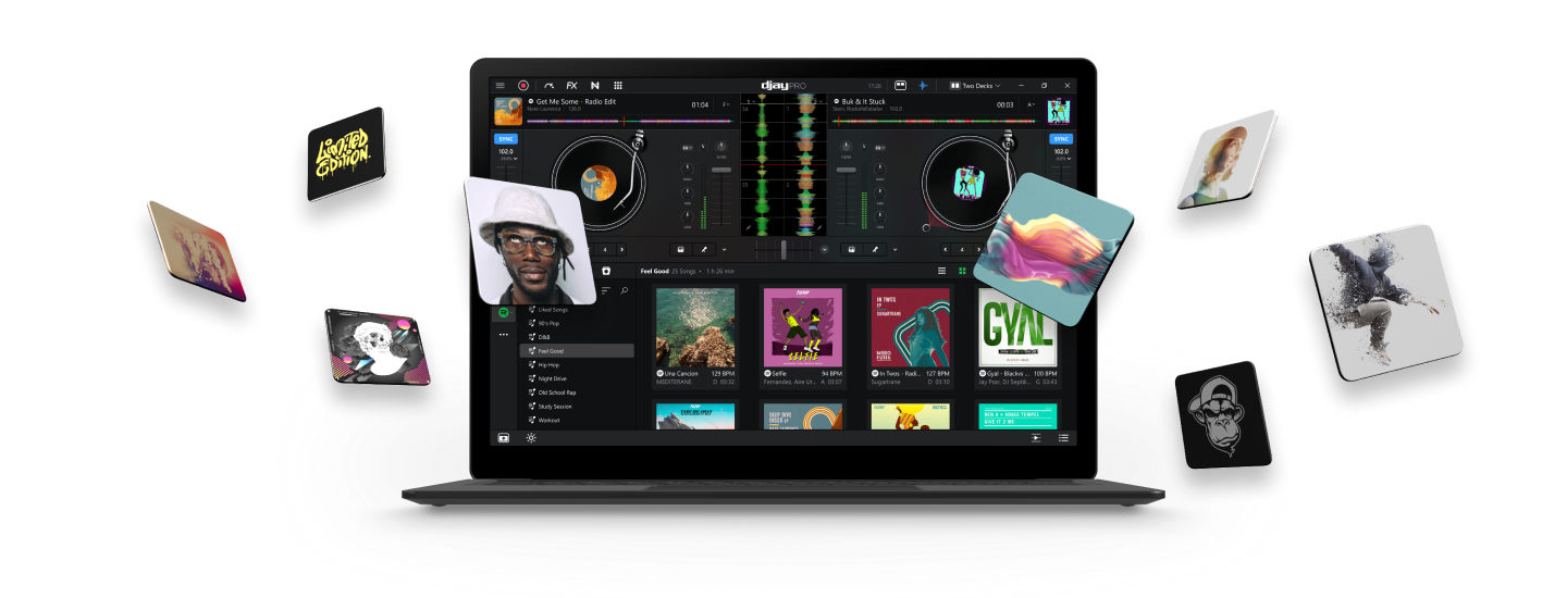 djay Pro Media Library