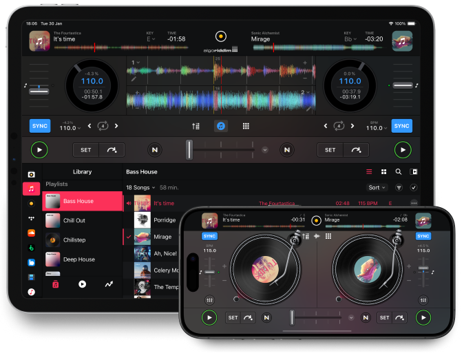 djay Pro iPad + iPhone